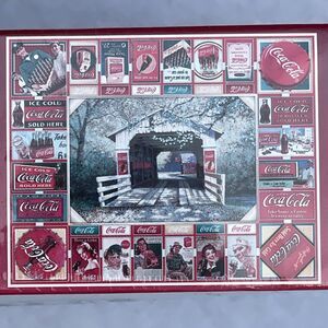 Coca Cola Gameboard Jigsaw Puzzle 1000 Piece by Springbok Classic New in Box
